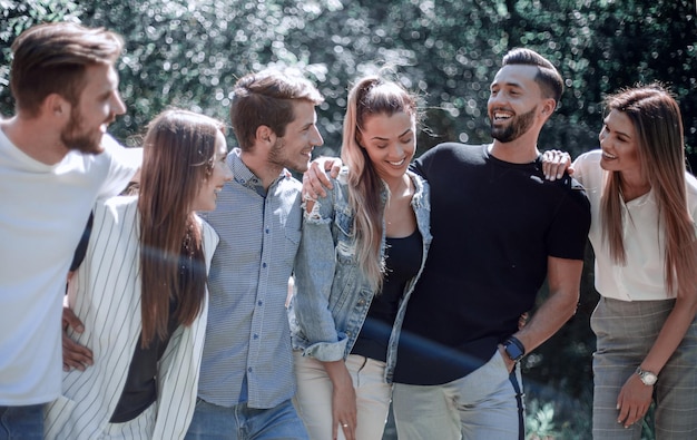 gruppo di giovani di successo