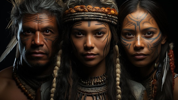 Gruppo di popoli indigeni Generative Ai