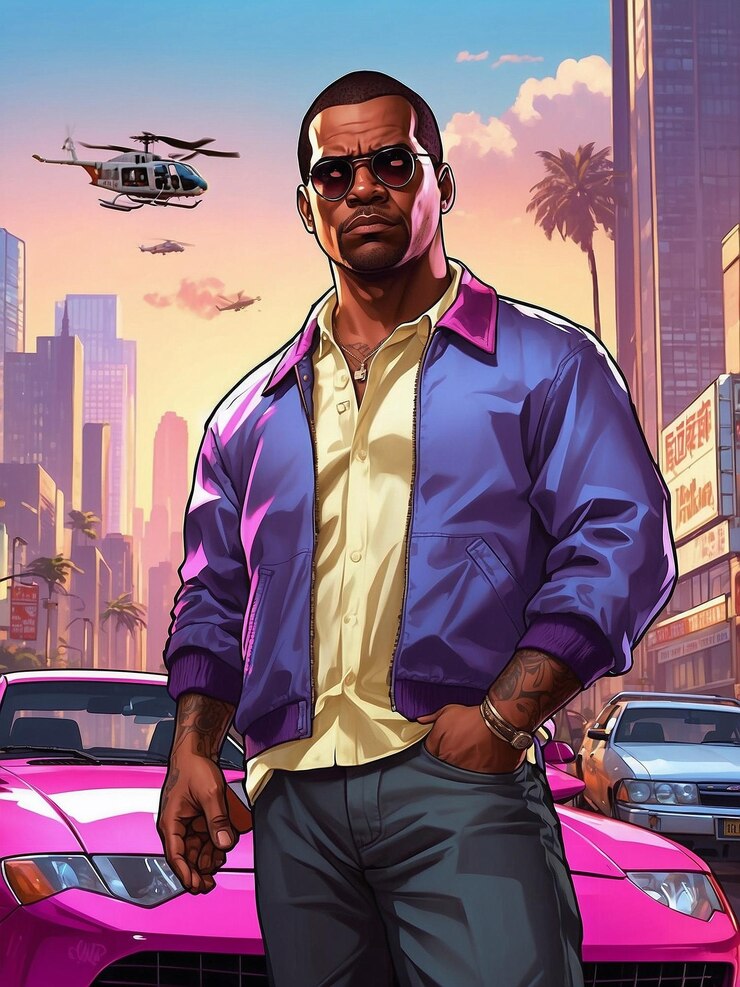 GTA 6 poster design