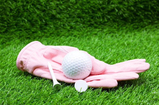 guanto da golf per signora golfista