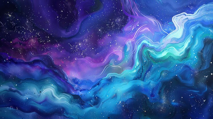 Foto guardando nelle profondità del cosmo si è riempiti di timore e meraviglia