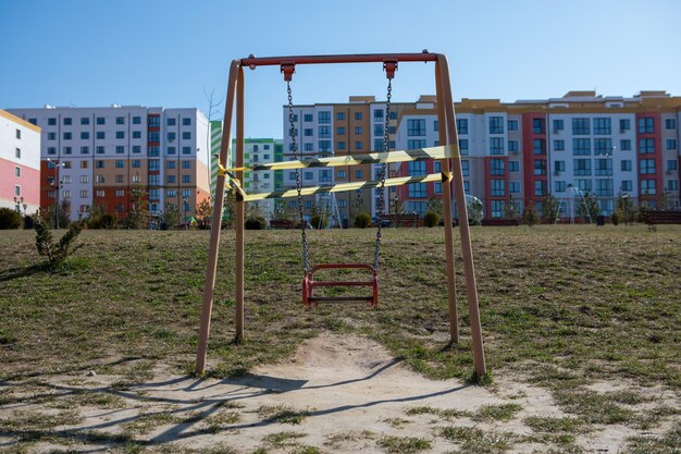 Guerra del parco giochi per bambini chiusa in Ucraina