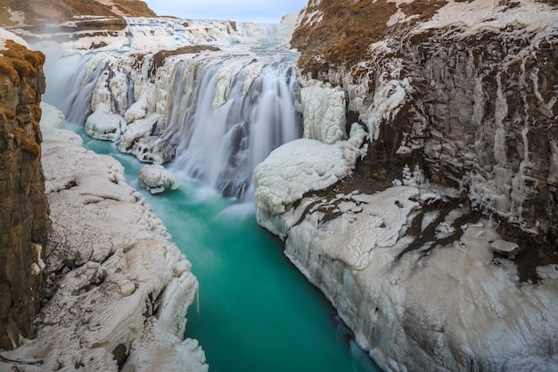 Gullfoss deve essere una delle cascate islandesi più famose