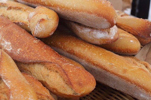 Gustose baguette al mercato