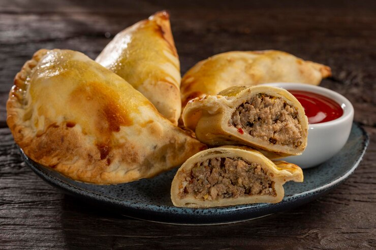 Gustose empanadas di carne piccante Empanadas argentine