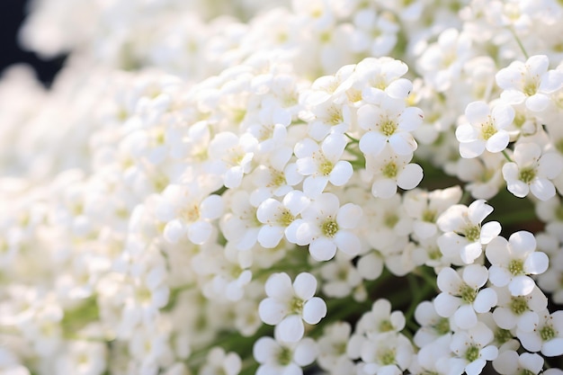 Gypsophila splendida Un primo piano delicato