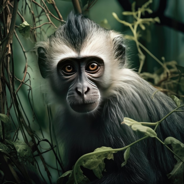 Habitat delle scimmie mangabey