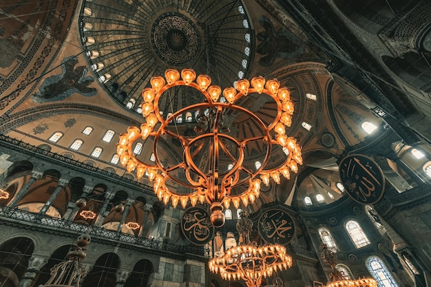 Hagia Sofia dettagli interni Istanbul Turchia