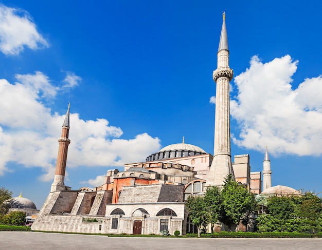 Hagia Sophia a Istanbul, Turchia. Hagia Sophia è il più grande monumento della cultura bizantina.