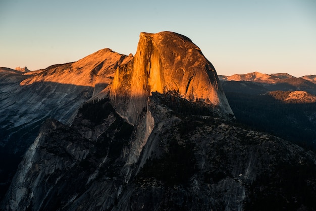 Half Dome nel parco nazionale di Yosemite