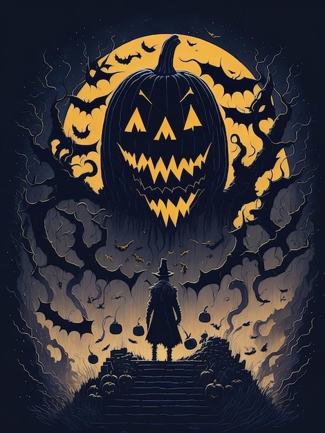 Halloween Enchantment Pumpkin Hoodies Witchy Magic e Batthemed T-shirts