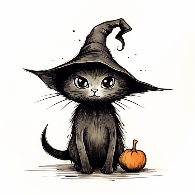 Halloween gatto