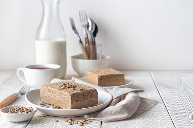 Halva con semi di girasole