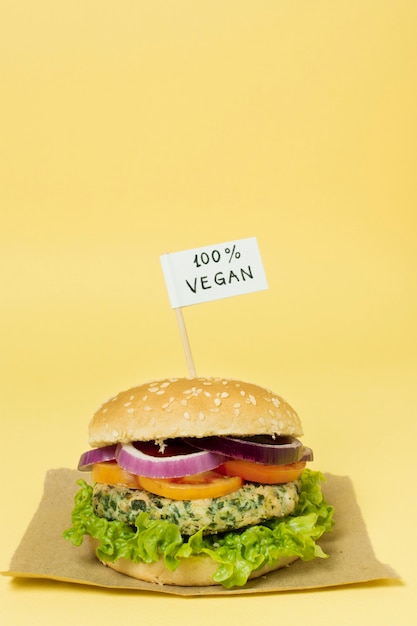 Hamburger 100% vegano