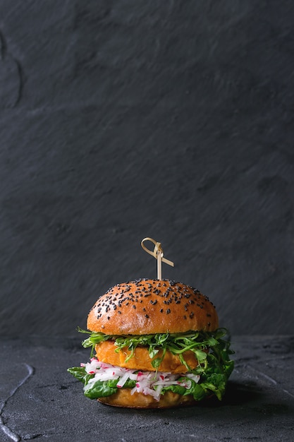 Hamburger di patate dolci fatti in casa