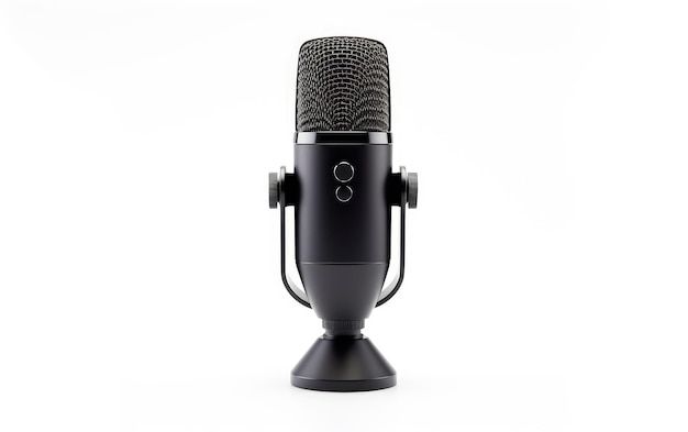 Handy Smart Gaming Microphone isolato su sfondo bianco