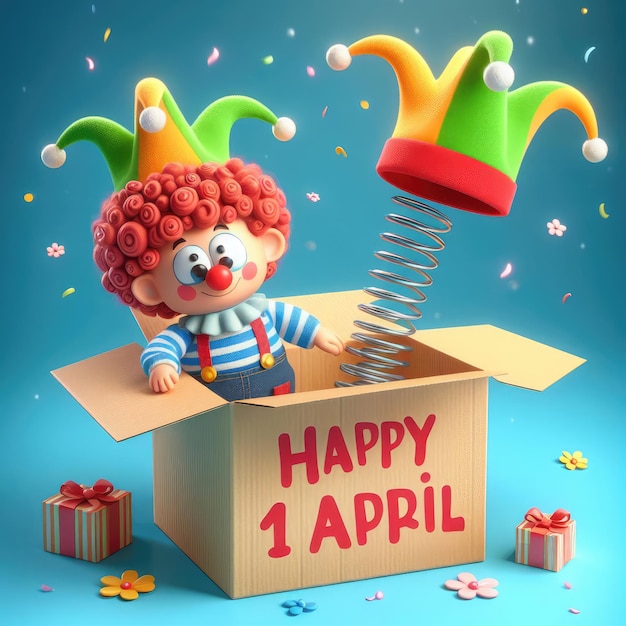 Happy April Fool Day Text EPS Design Diffondere le risate con biglietti di auguri Annunci e promozioni