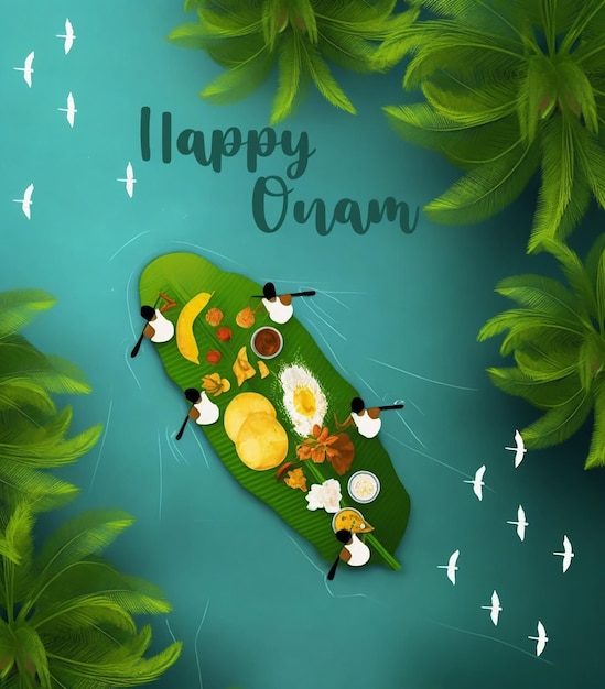 Happy Onam Celebration augura immagini gratuite di poster