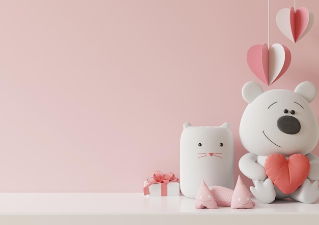 Happy Valentine's Day A4 Paesaggio Valentine's day nei bambini