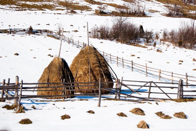 Haystack sulla collina