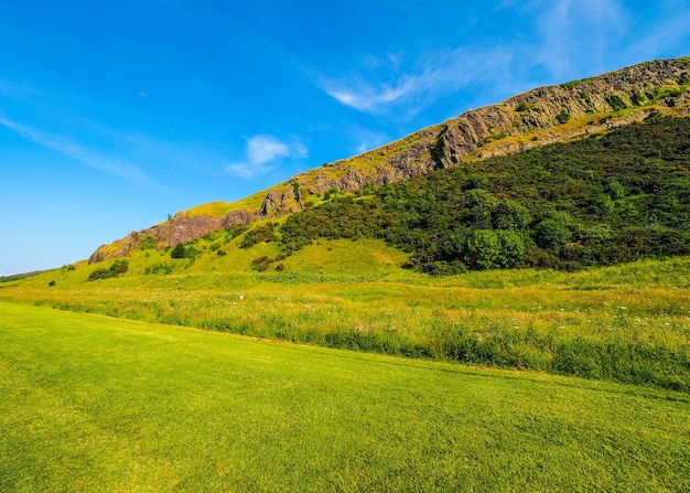 HDR Arthur's Seat a Edimburgo