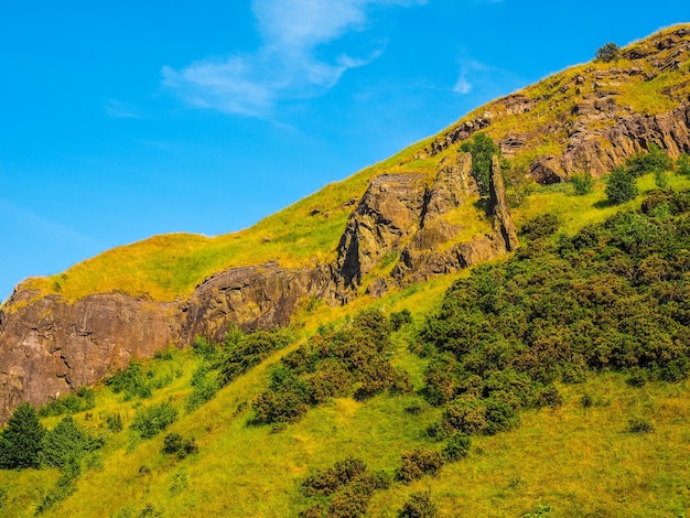 HDR Arthur's Seat a Edimburgo