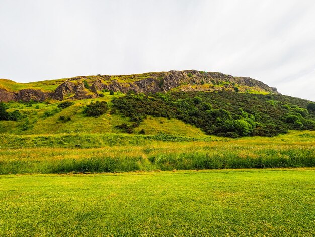 HDR Arthur's Seat a Edimburgo