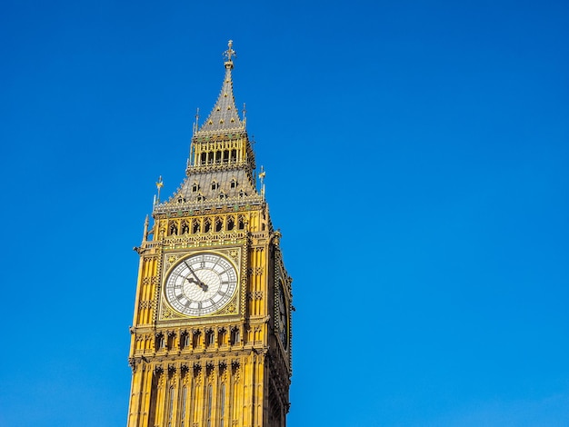 HDR Big Ben a Londra