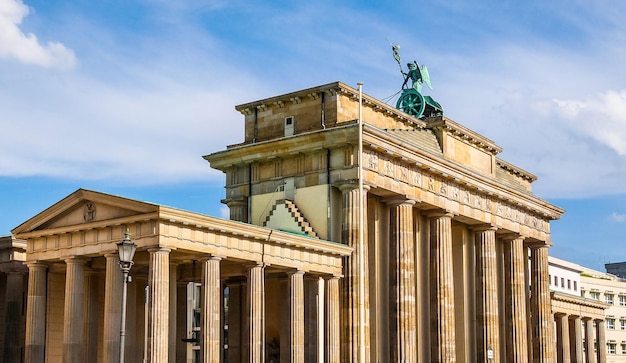 HDR Brandenburger Tor a Berlino