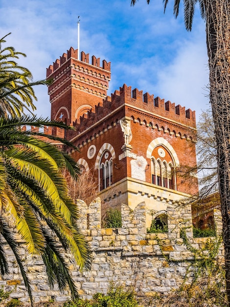 HDR Castello Albertis a Genova Italia