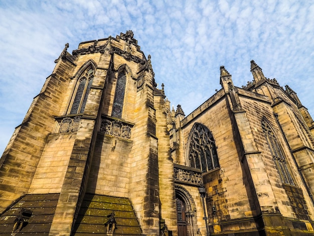 HDR Cattedrale di St Giles a Edimburgo