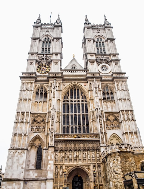 HDR Chiesa dell'Abbazia di Westminster a Londra