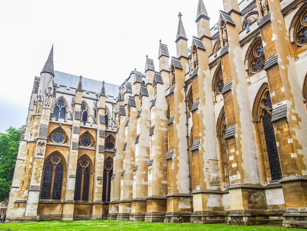 HDR Chiesa dell'Abbazia di Westminster a Londra