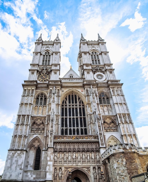 HDR Chiesa dell'Abbazia di Westminster a Londra