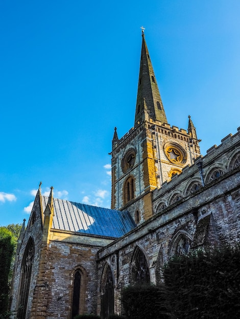 HDR Chiesa della Santa Trinità a Stratford upon Avon