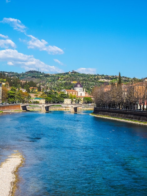 HDR Fiume Adige a Verona