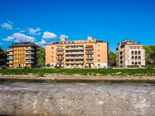 HDR Fiume Adige a Verona