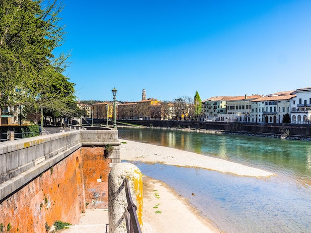 HDR Fiume Adige a Verona