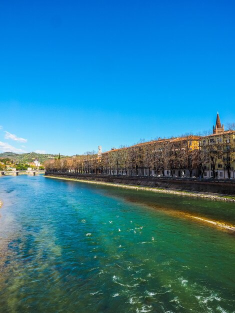 HDR Fiume Adige a Verona