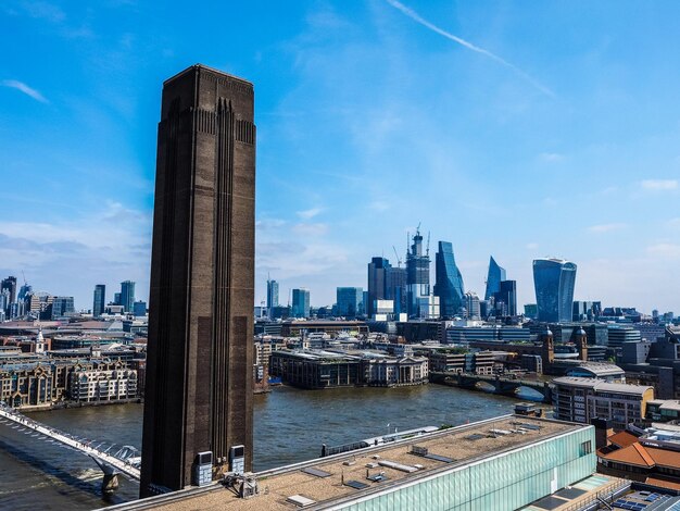 HDR fiume Tamigi a Londra