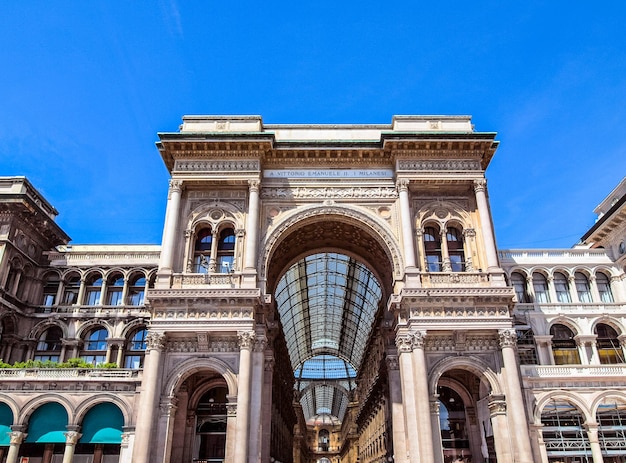 HDR Galleria Vittorio Emanuele II Milano