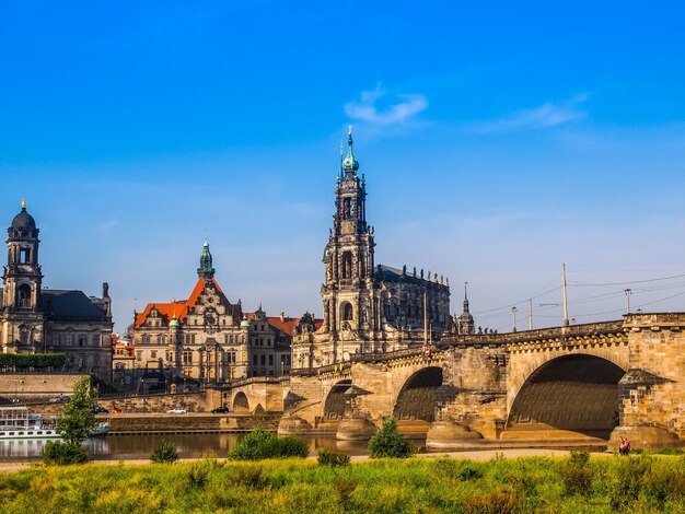 HDR Hofkirche a Dresda