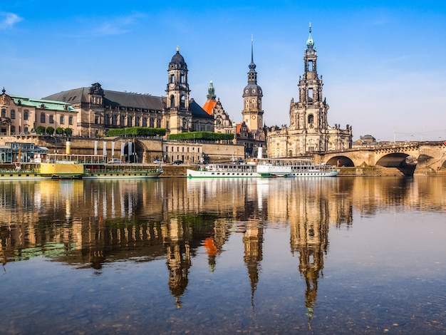 HDR Hofkirche a Dresda