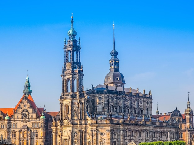 HDR Hofkirche a Dresda