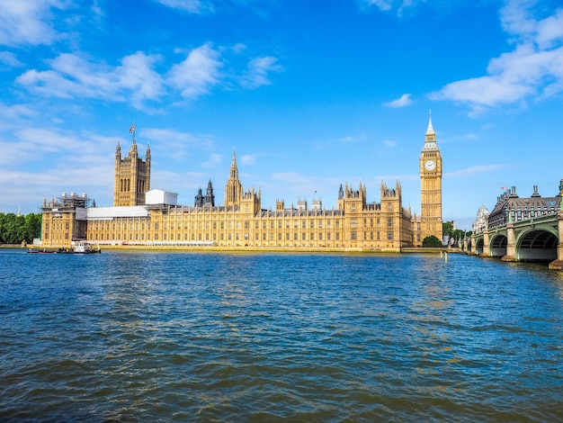 HDR Houses of Parliament a Londra