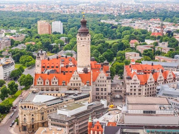 HDR Neue Rathaus a Lipsia