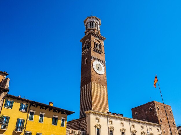 HDR Piazza delle Erbe a Verona