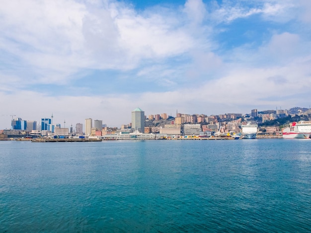 HDR Porto Genova Italia