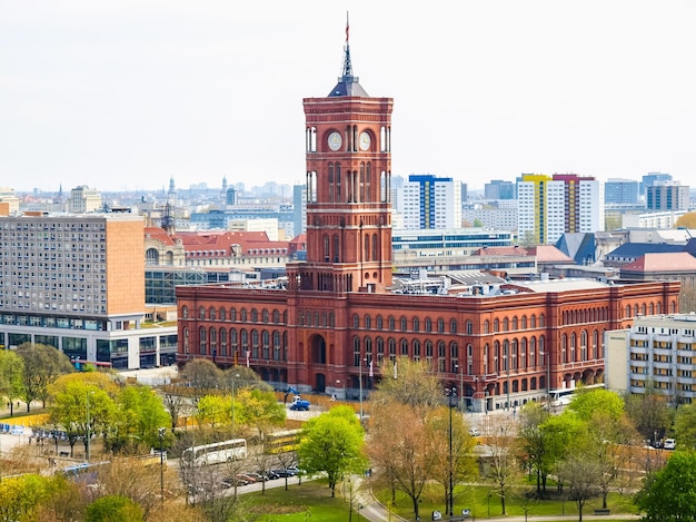 HDR Rotes Rathaus Berlino