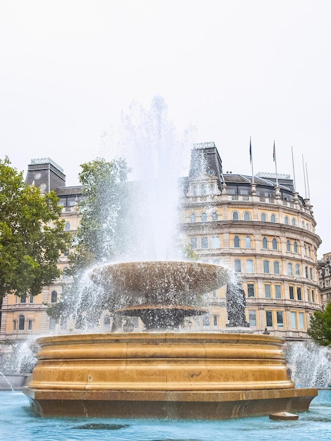 HDR Trafalgar Square Londra